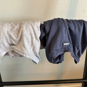 Two prana shirts. Long sleeve. Thin/breathable material.